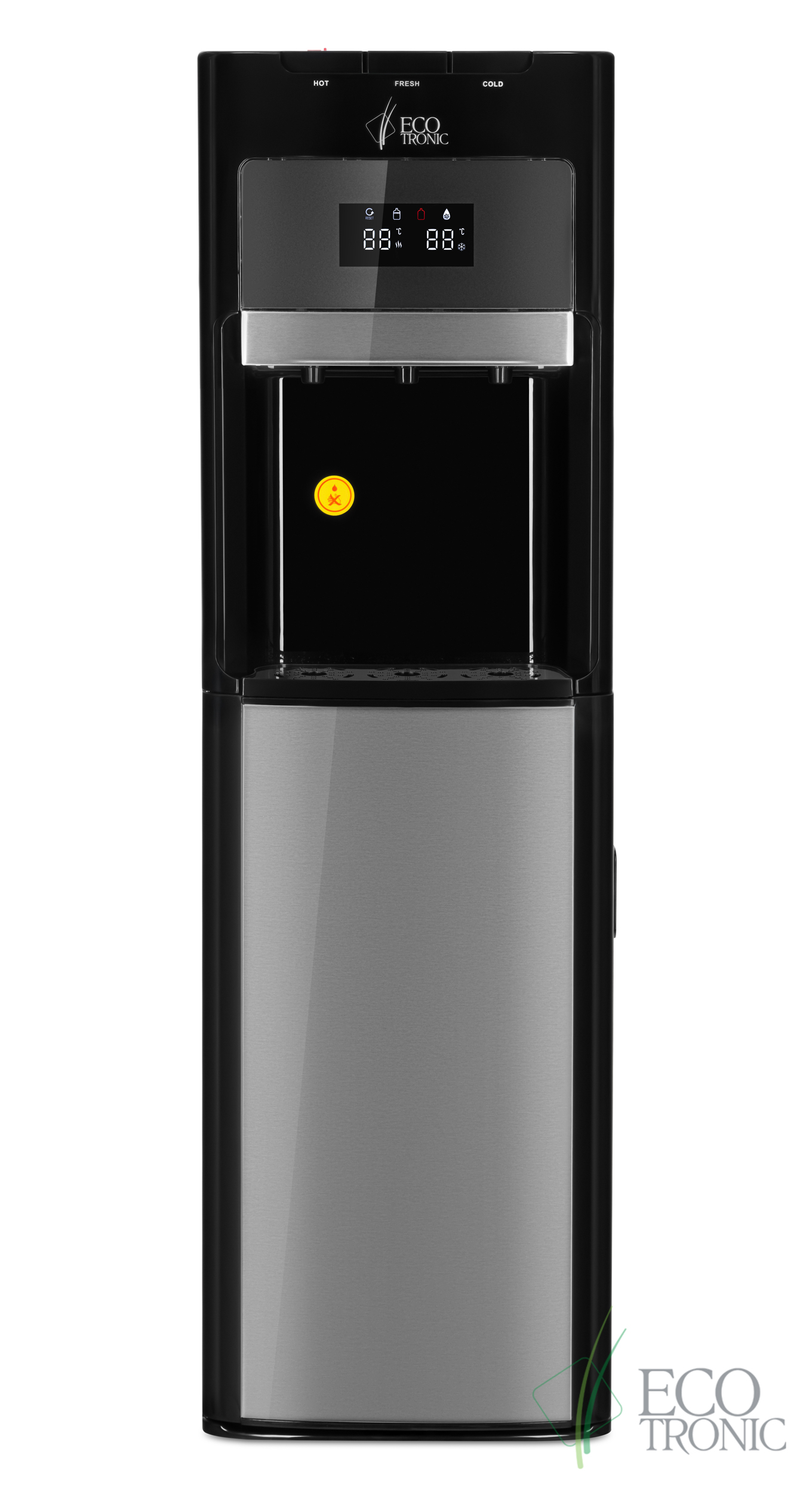 Кулер с нижней загрузкой Ecotronic M20-LXEM black-SS
