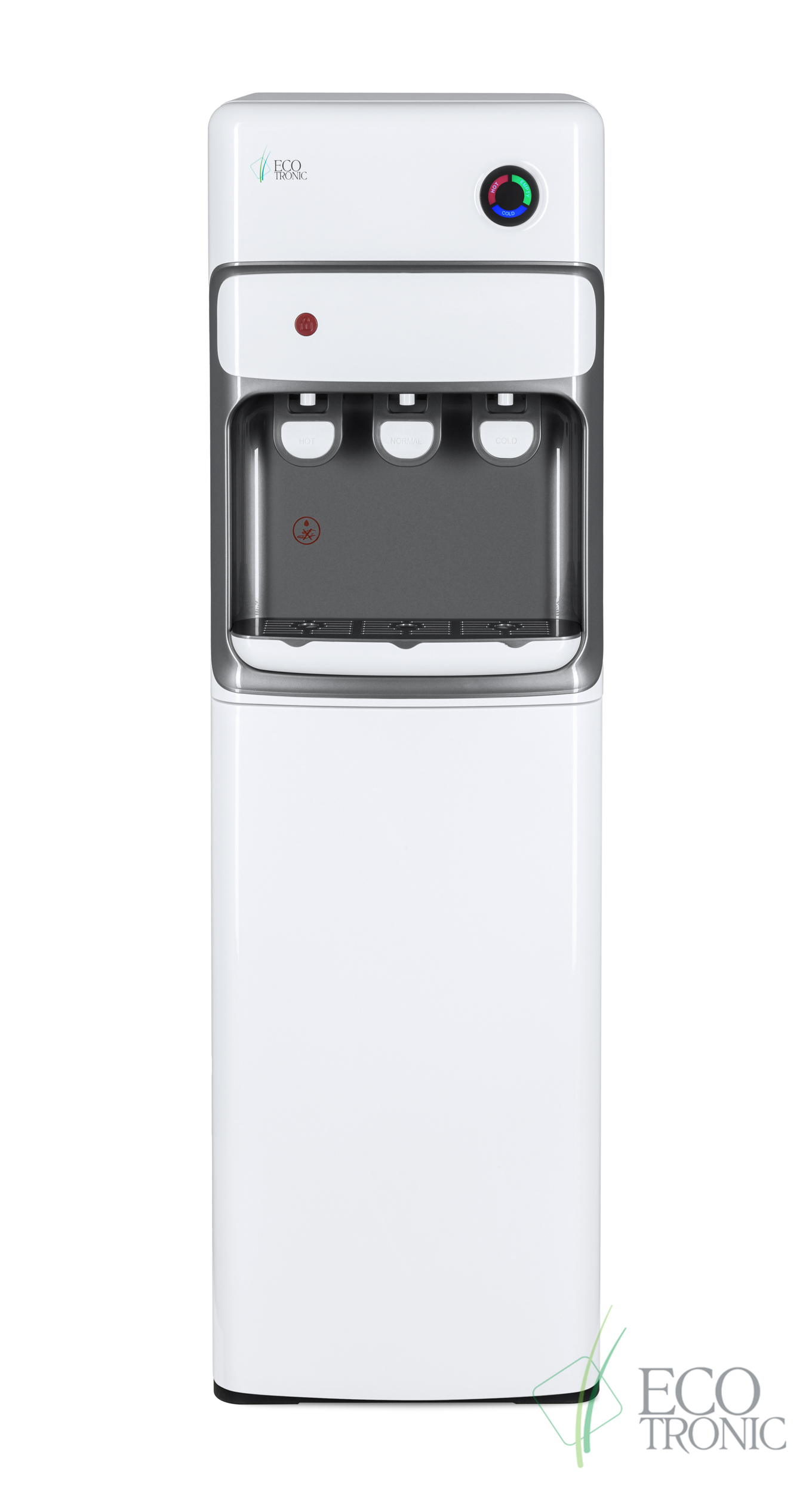Кулер с нижней загрузкой Ecotronic K30-LXE white-grey